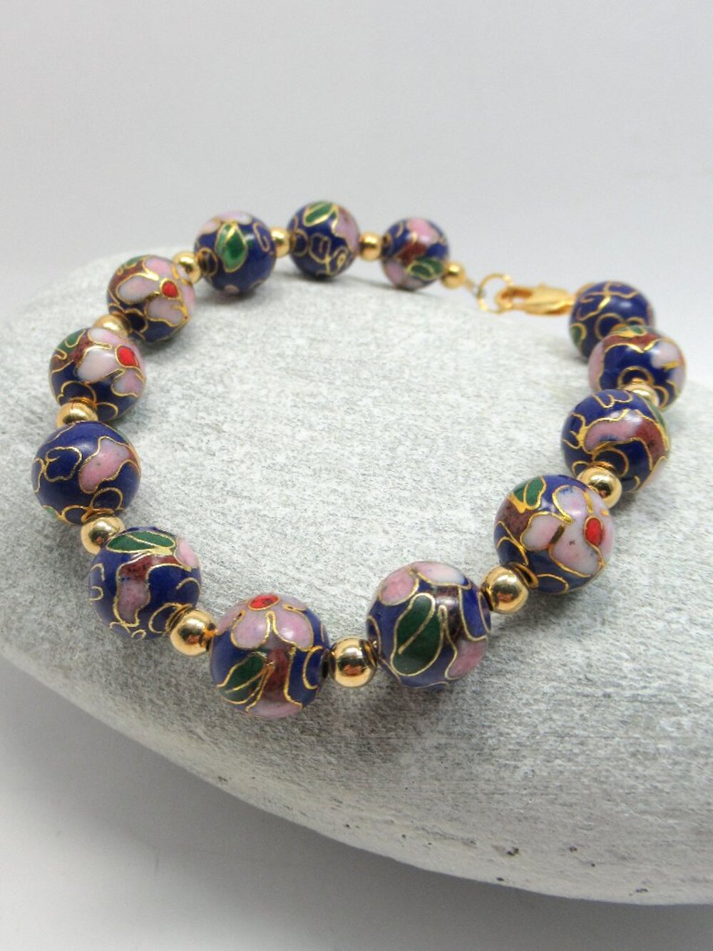 Blue Cloisonne Bracelet